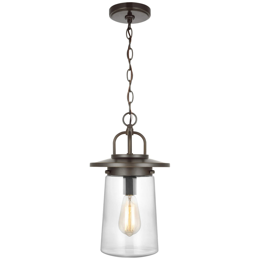 Sea Gull Lighting Tybee 1-Light Outdoor Pendant