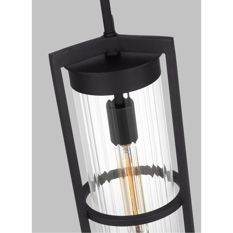 Sea Gull Lighting Alcona 1-Light Outdoor Pendant Lantern without Bulb