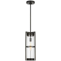 Sea Gull Lighting Alcona 1-Light Outdoor Pendant Lantern without Bulb