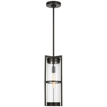 Sea Gull Lighting Alcona 1-Light Outdoor Pendant Lantern without Bulb