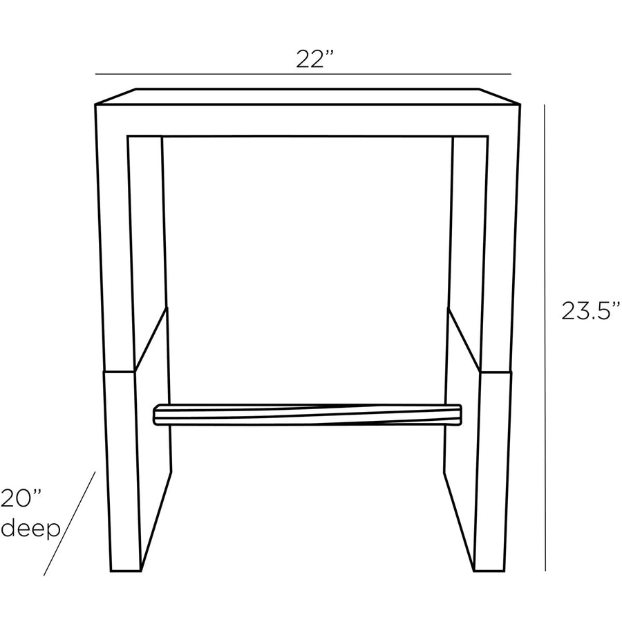 Arteriors Lyle End Table