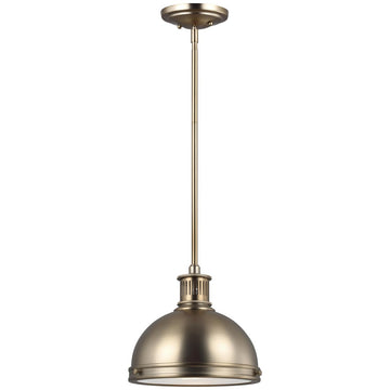 Sea Gull Lighting Pratt Street Metal 1-Light Pendant