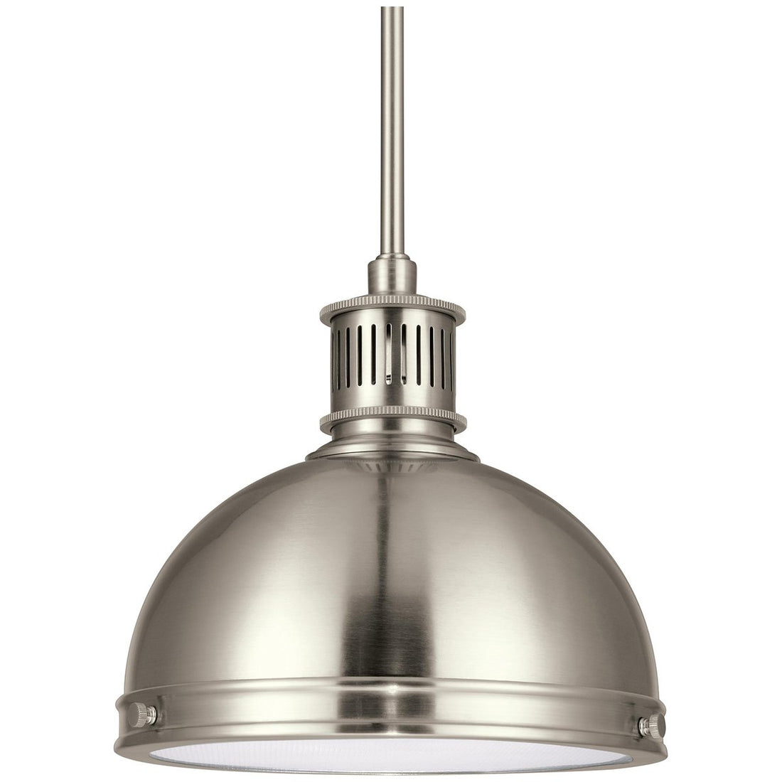 Sea Gull Lighting Pratt Street Metal Round One Light Pendant