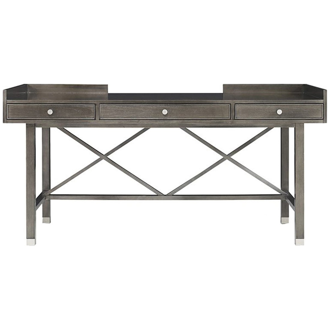 Hickory White Skyloft Black Nickel Desk/Console