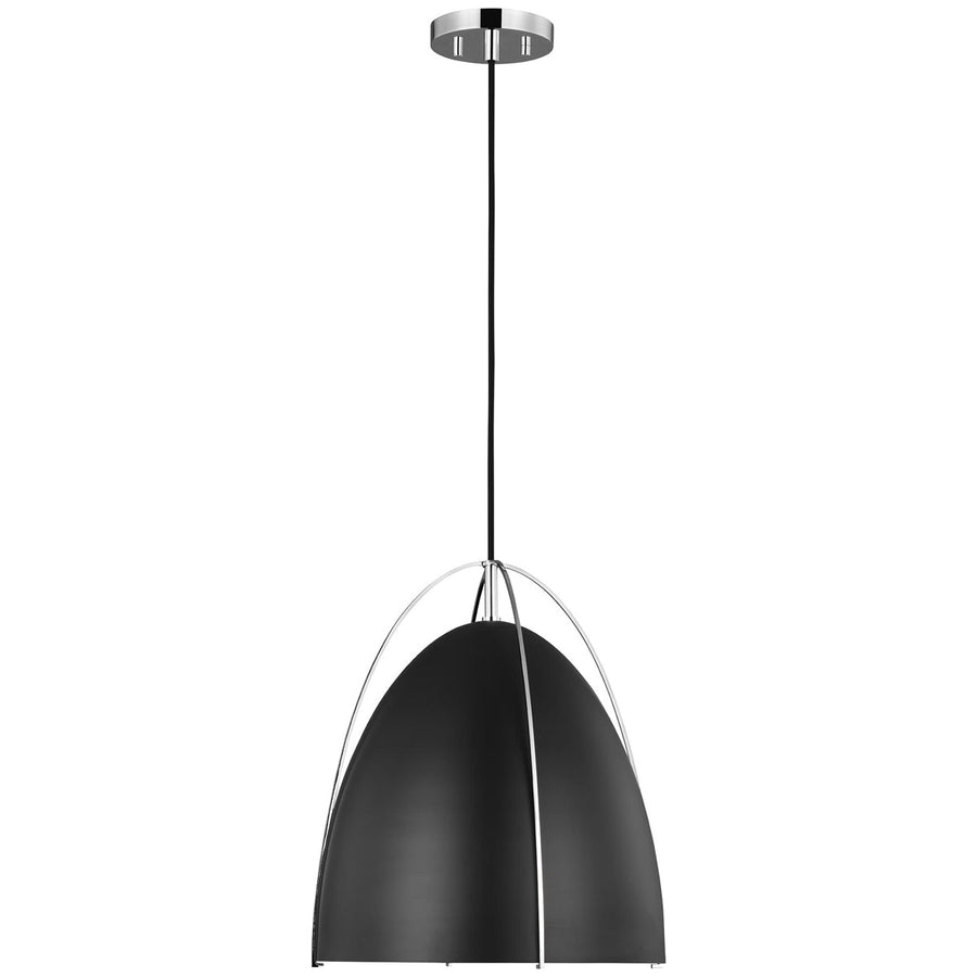 Sea Gull Lighting Norman 1-Light Pendant with Bulb