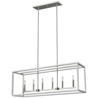 Sea Gull Lighting Moffet Street 6-Light Island Pendant