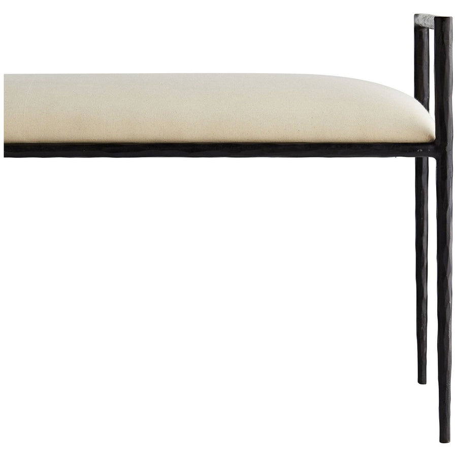 Arteriors Barbana Bench - Muslin