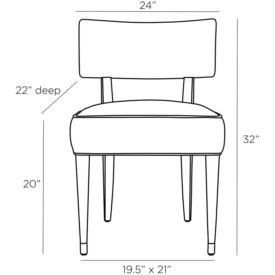 Arteriors Laurent Dining Chair