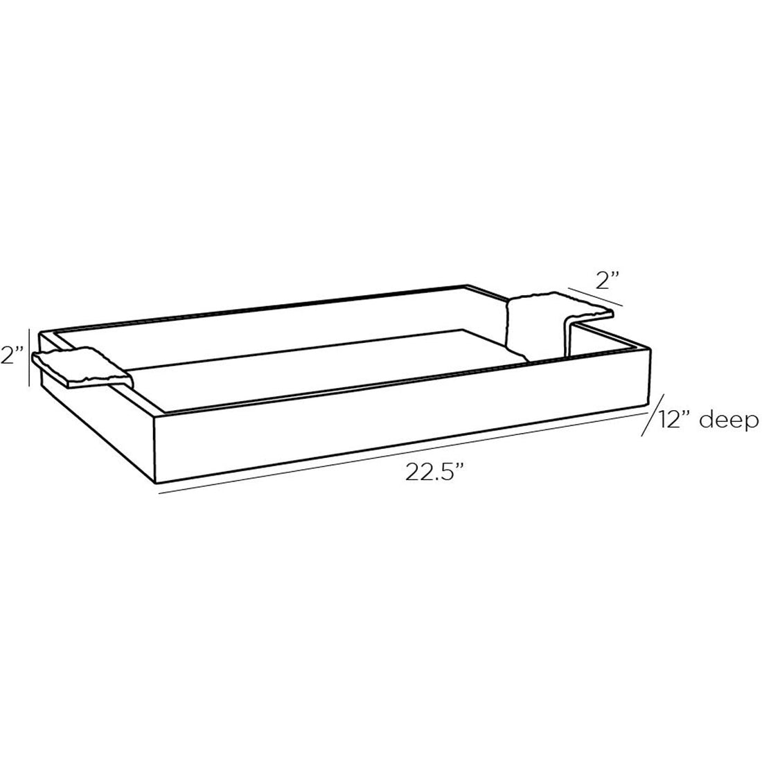 Arteriors Sedford Tray