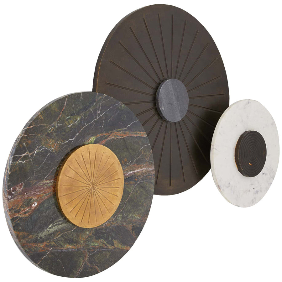 Arteriors Rhodes Wall Plaques, 3-Piece Set