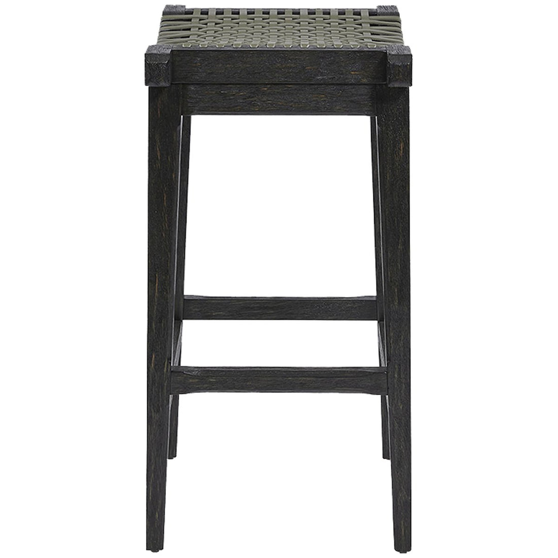 Woodbridge Furniture Chieftain Counter Stool in Worn Black