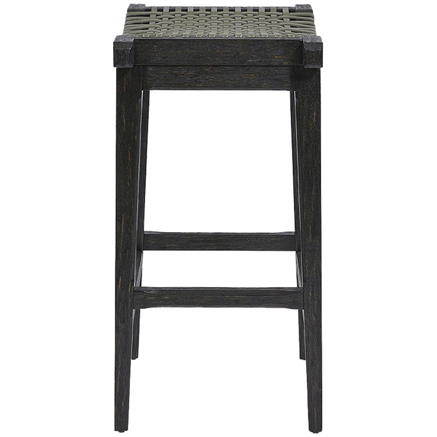 Woodbridge Furniture Chieftain Counter Stool in Worn Black