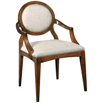 Woodbridge Furniture Ventura Oval Arm Chair