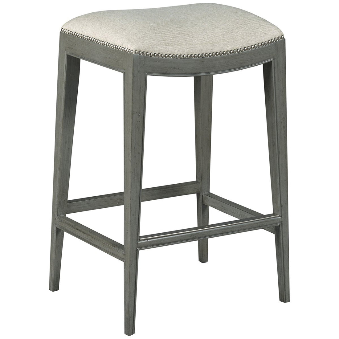 Woodbridge Furniture Saddle Seat Counter Stool