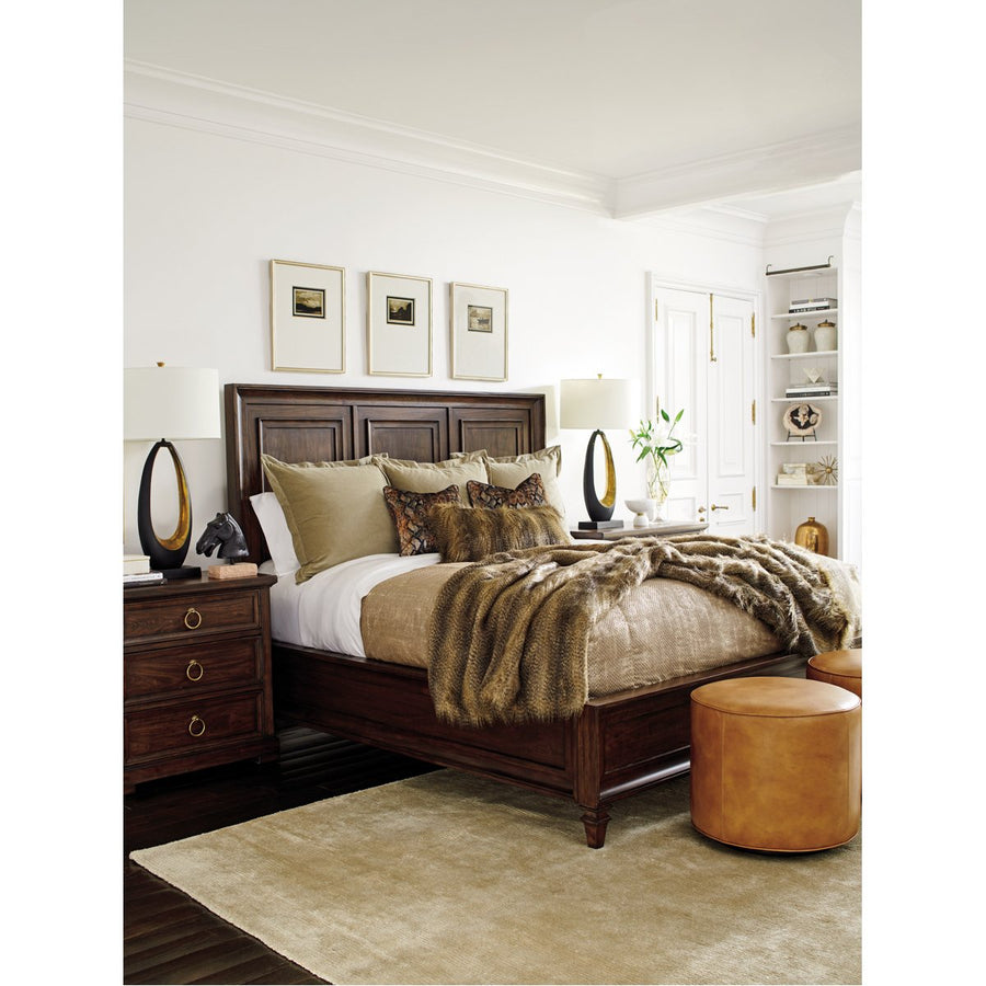 Lexington Silverado Walnut Creek Wood Panel Bed