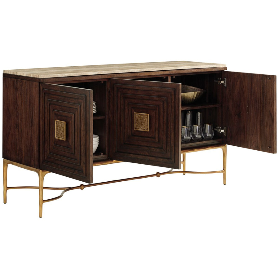 Lexington Silverado Tiburon Sideboard with Stone Top