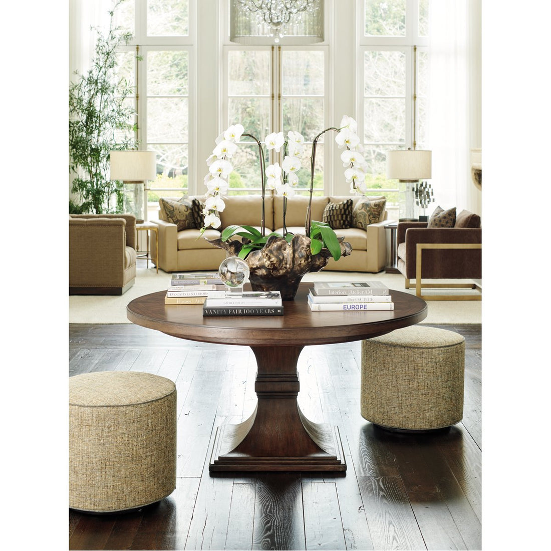 Lexington Silverado Palo Alto Round Dining Table