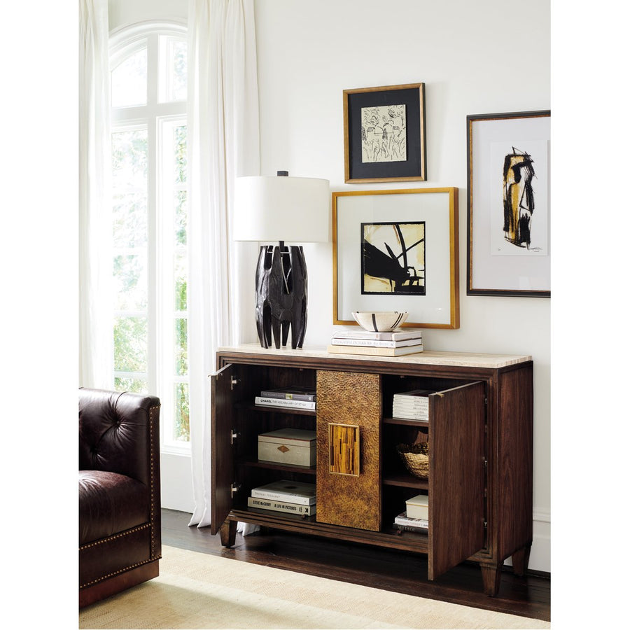 Lexington Silverado Santa Clara Hall Chest with Stone Top