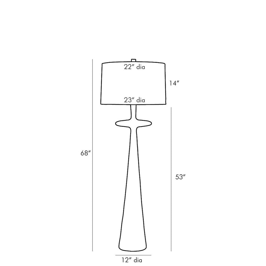 Arteriors Putney Floor Lamp