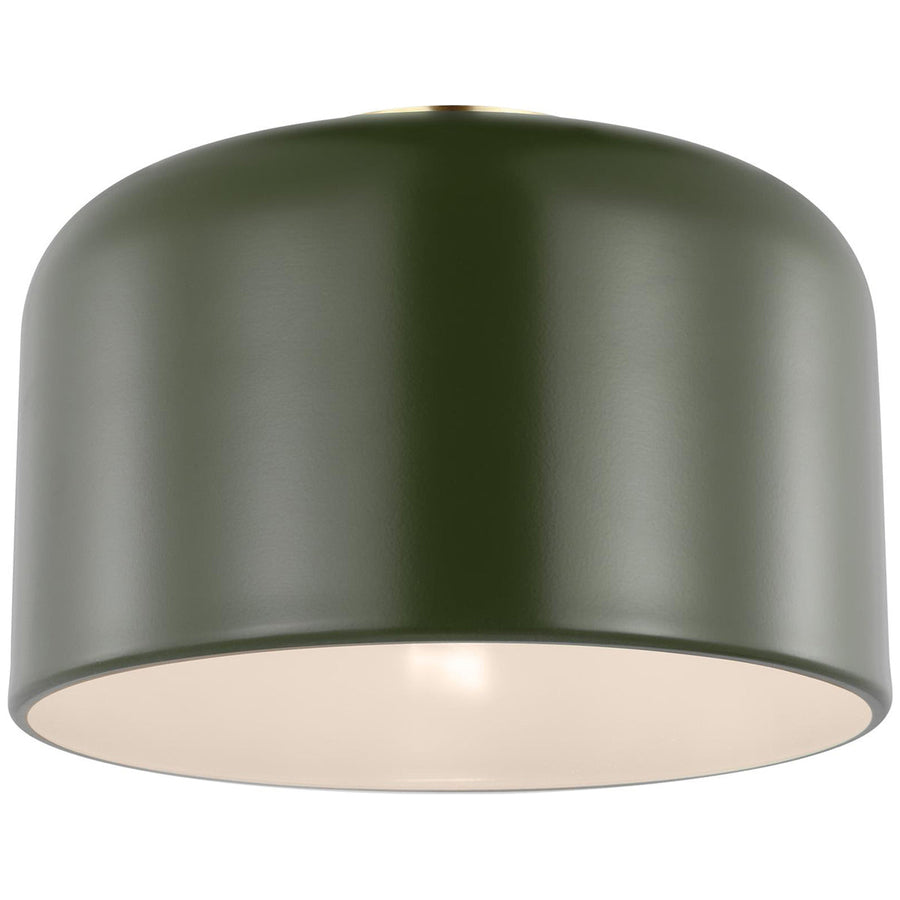 Sea Gull Lighting Malone Small Flush Mount with Bulb