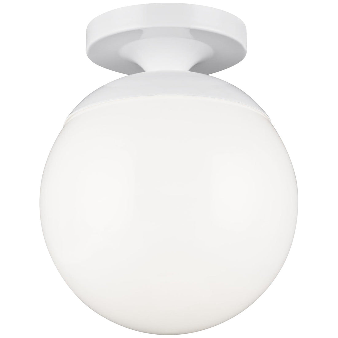 Sea Gull Lighting Leo - Hanging Globe 1-Light Semi-Flush Mount