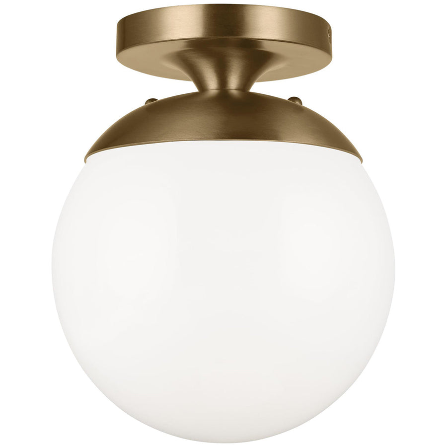 Sea Gull Lighting Leo - Hanging Globe 1-Light Semi-Flush Mount