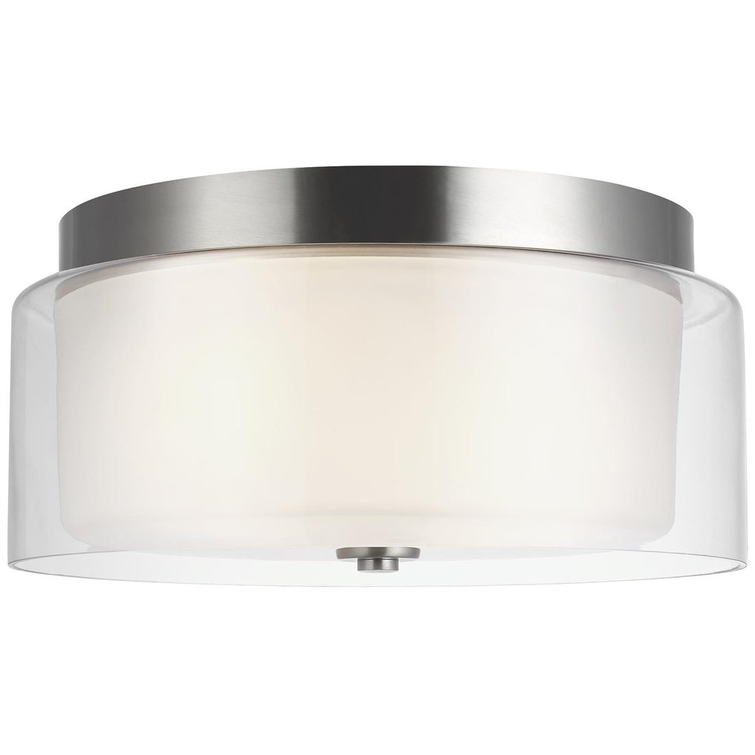 Sea Gull Lighting Elmwood Park 2-Light Ceiling Flush Mount