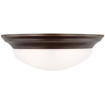 Sea Gull Lighting Nash 2-Light Ceiling Flush Mount without Bulb