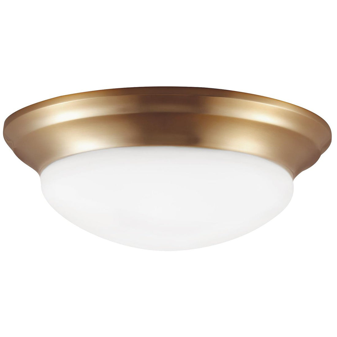 Sea Gull Lighting Nash Contemporary Two Lights Ceiling Flush Mount