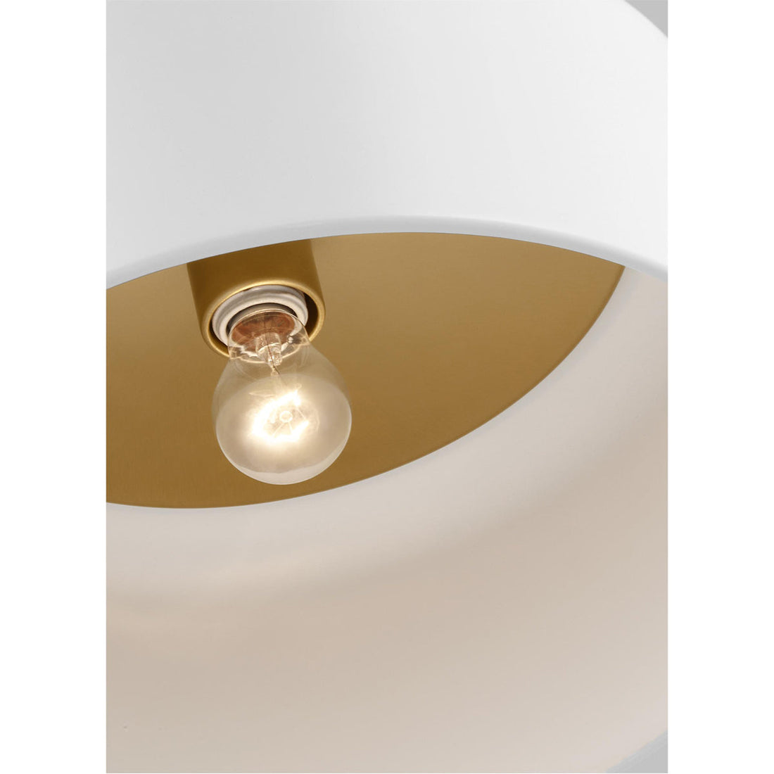 Sea Gull Lighting Malone Flush Mount with Bulb