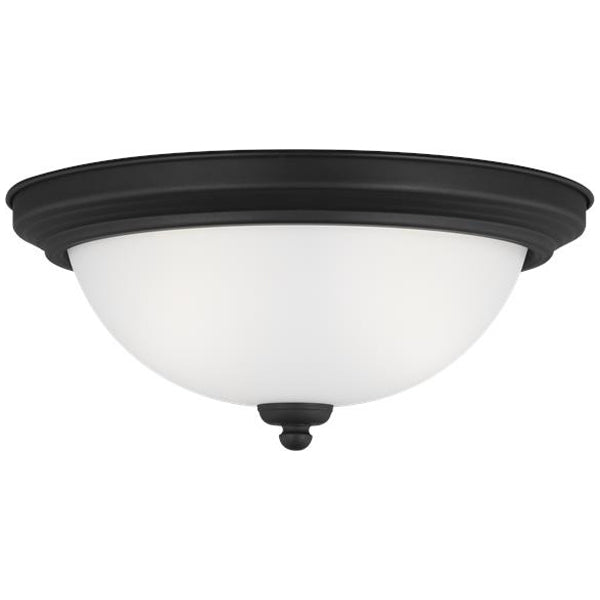 Sea Gull Lighting Geary 2-Light Ceiling Flush Mount with Bulb