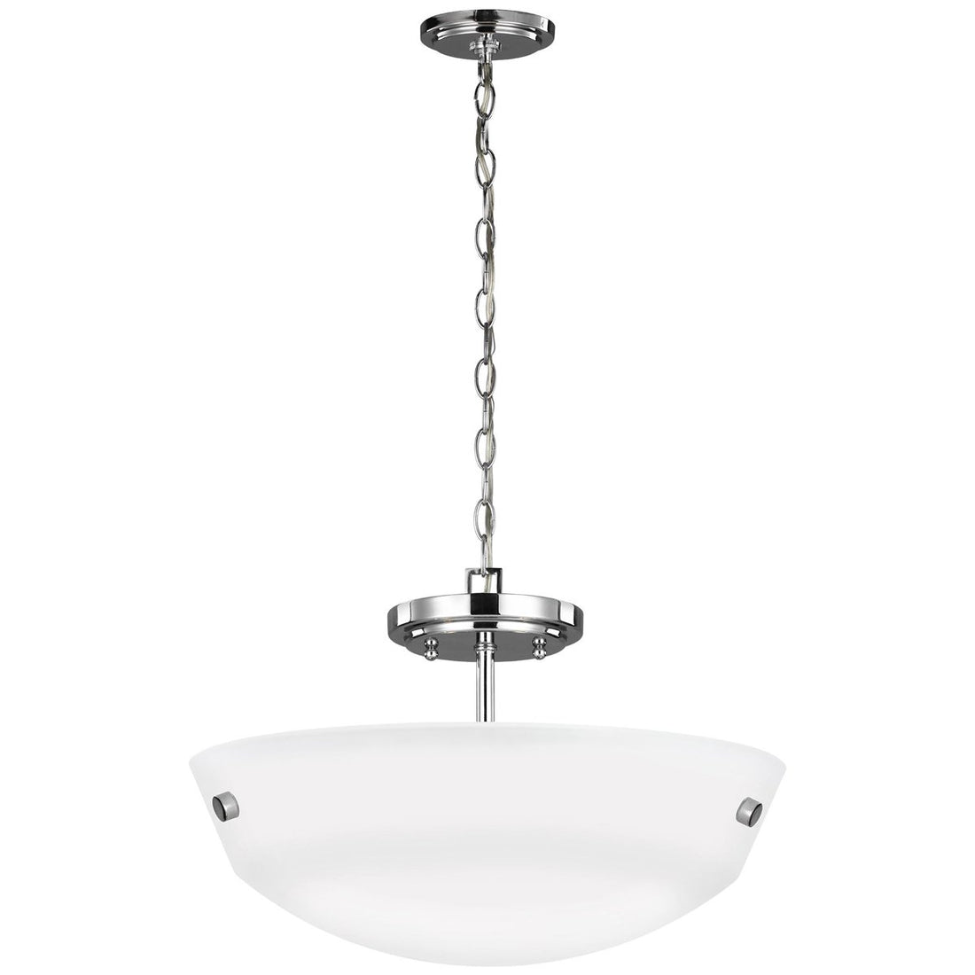 Sea Gull Lighting Kerrville 2-Light Semi-Flush Convertible Pendant