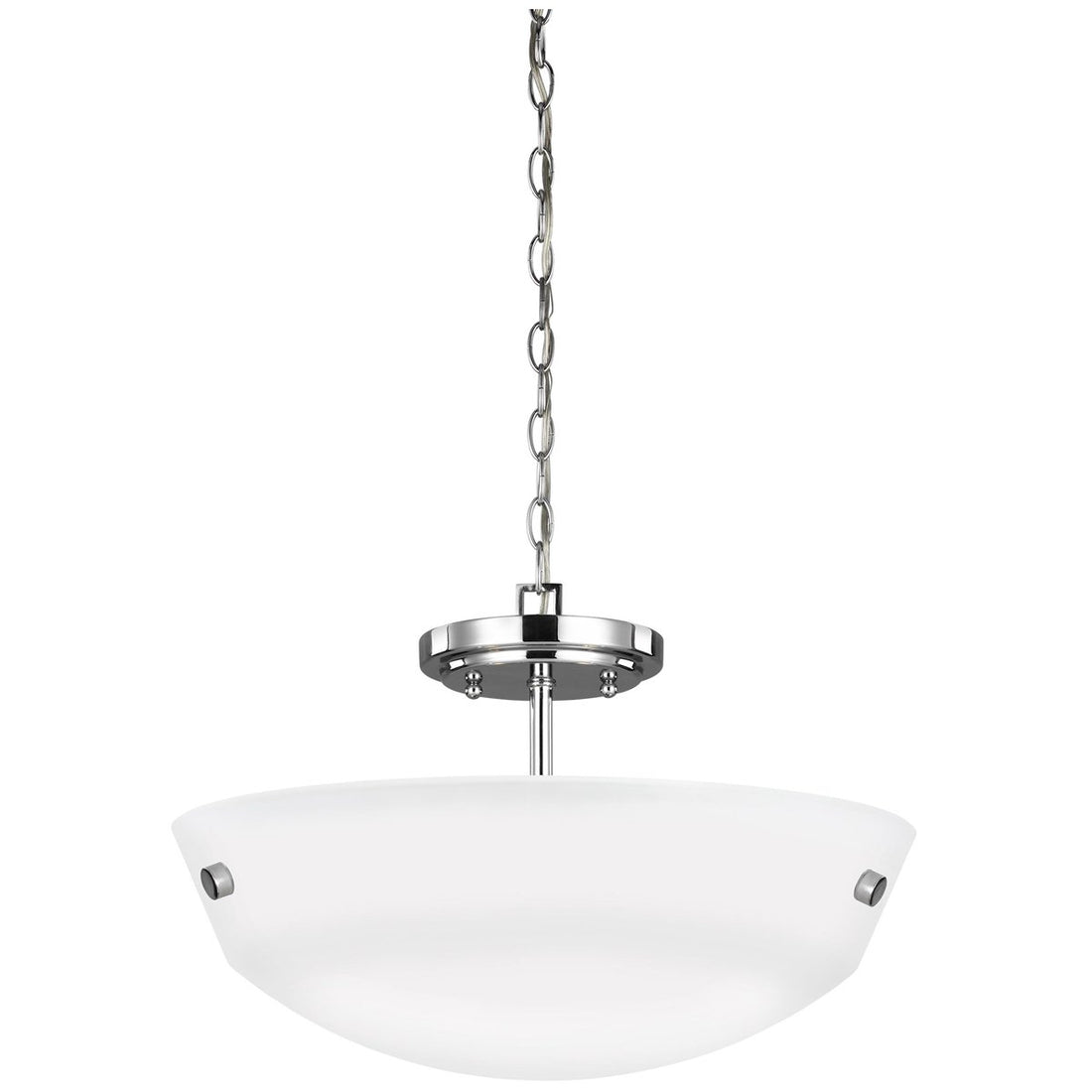 Sea Gull Lighting Kerrville 2-Light Semi-Flush Convertible Pendant