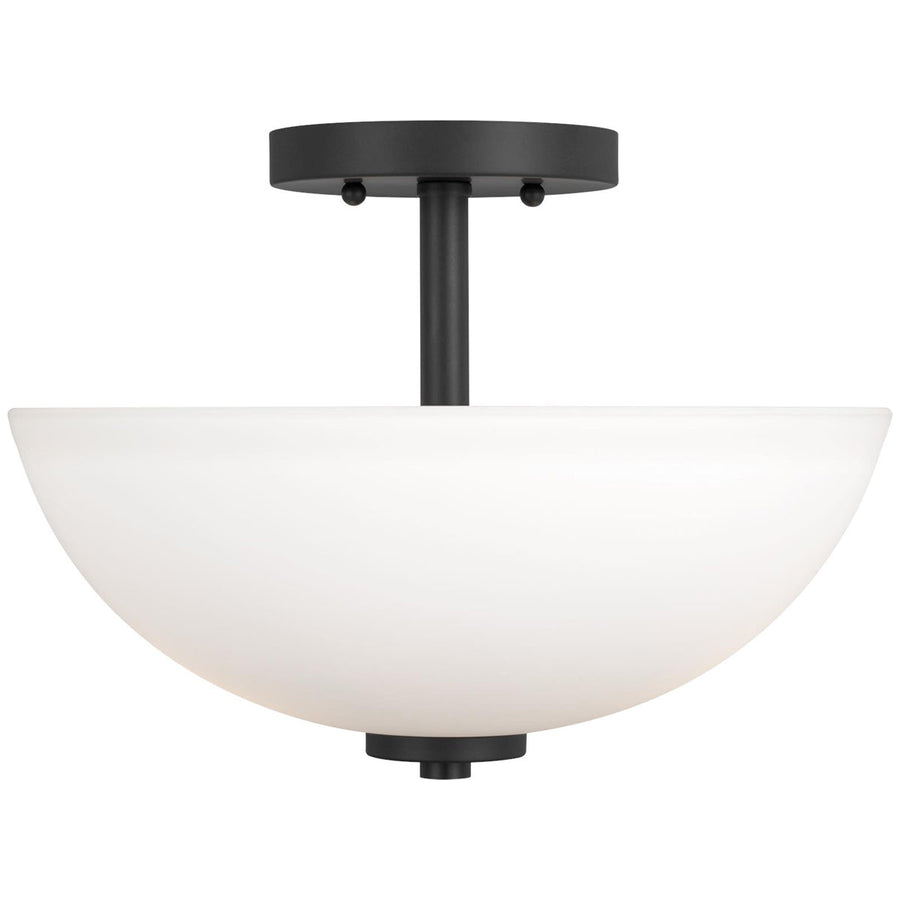 Sea Gull Lighting Oslo 2-Light Semi-Flush Pendant without Bulb