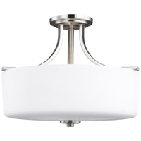 Sea Gull Lighting Canfield 3-Light Semi-Flush Mount - 9.5W