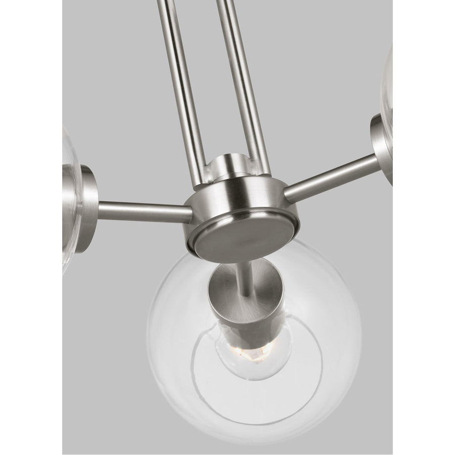 Sea Gull Lighting Codyn 3-Light Semi-Flush Pendant without Bulb