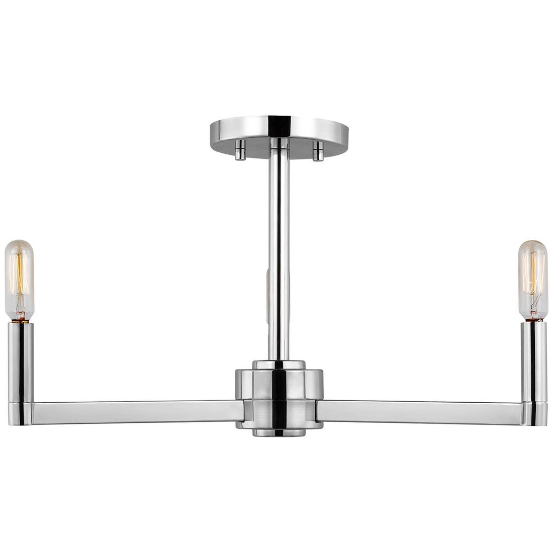 Sea Gull Lighting Fullton 3-Light Semi-Flush Mount