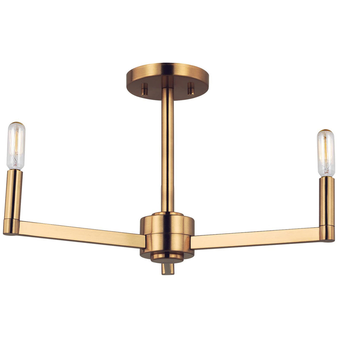 Sea Gull Lighting Fullton 3-Light Semi-Flush Mount