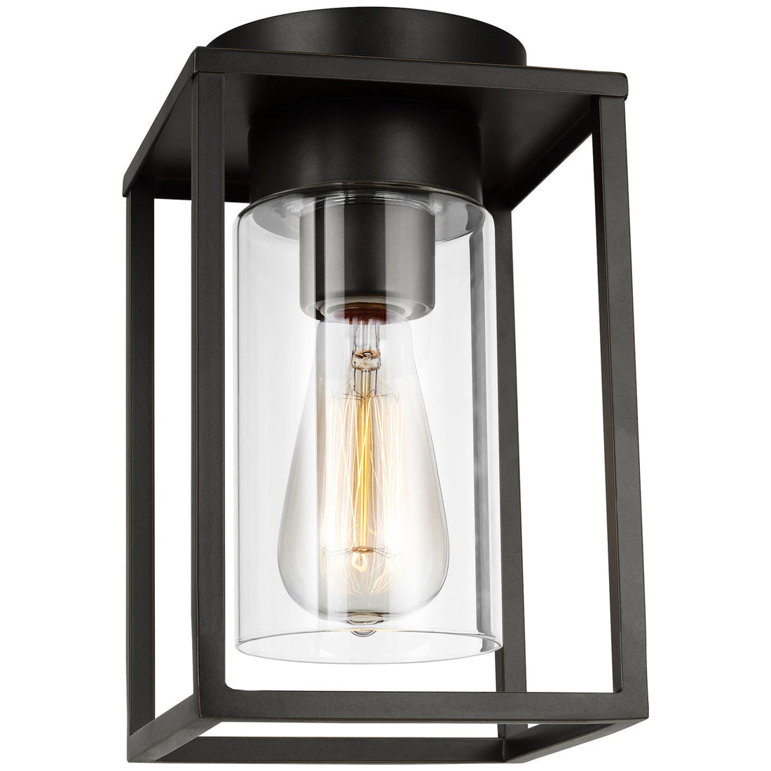 Sea Gull Lighting Vado 1-Light Outdoor Ceiling Flush Mount