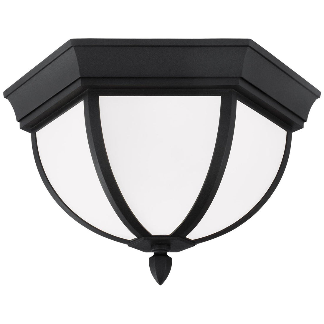 Sea Gull Lighting Wynfield 2-Light Outdoor Ceiling Flush Mount