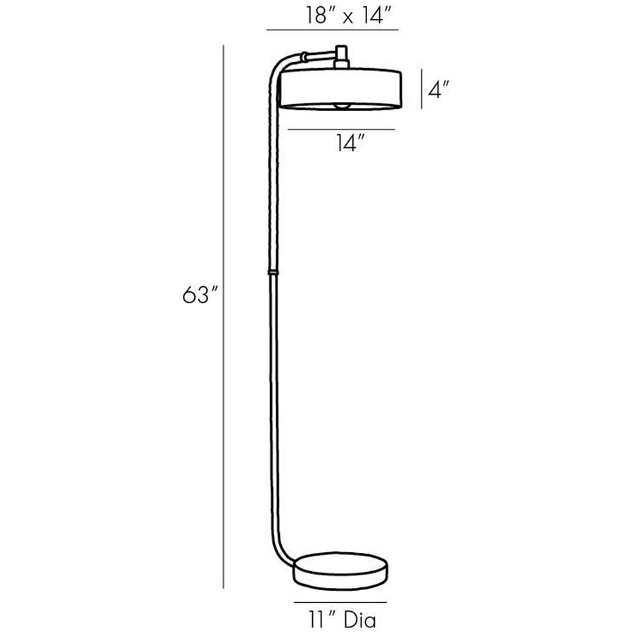 Arteriors Aaron Floor Lamp