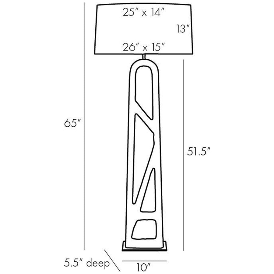 Arteriors Wilcott Floor Lamp