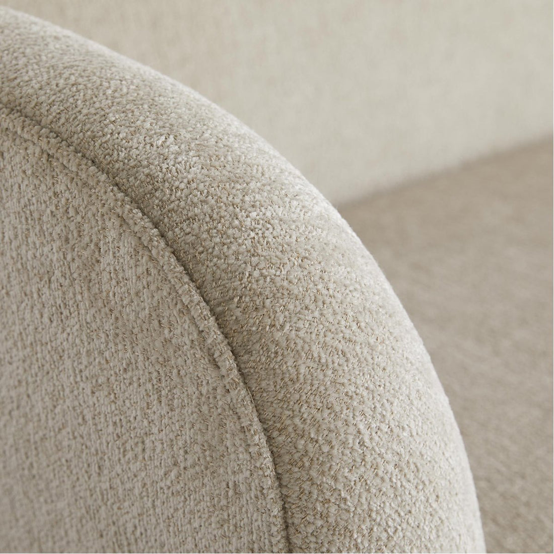 Arteriors Catalina Boucle Chaise - Stone