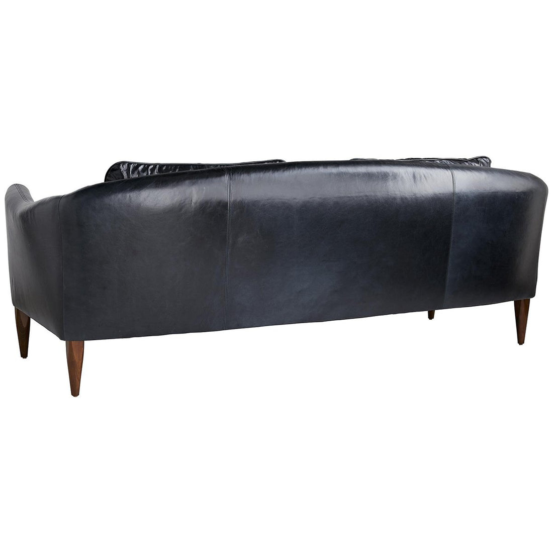 Arteriors Vincent Leather Sofa - Ink