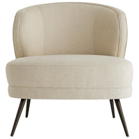 Arteriors Kitts Linen Chair - Flax