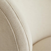 Arteriors Kitts Linen Chair - Flax