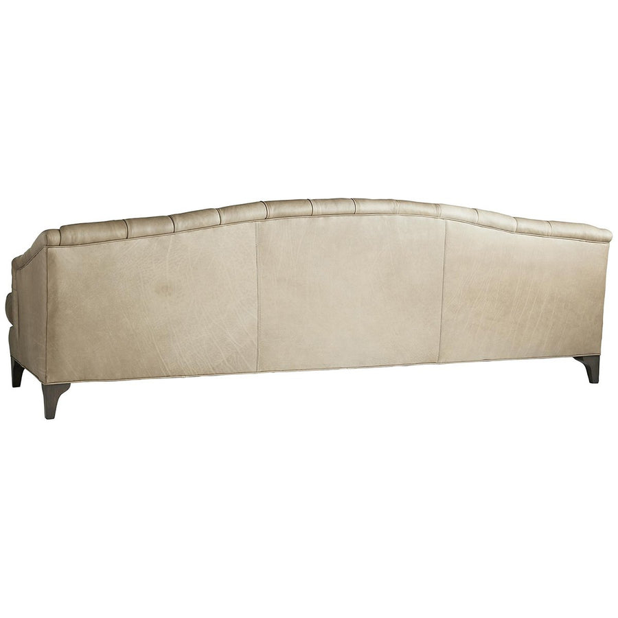 Arteriors Klein Sofa - Grey Ash/Mushroom Leather