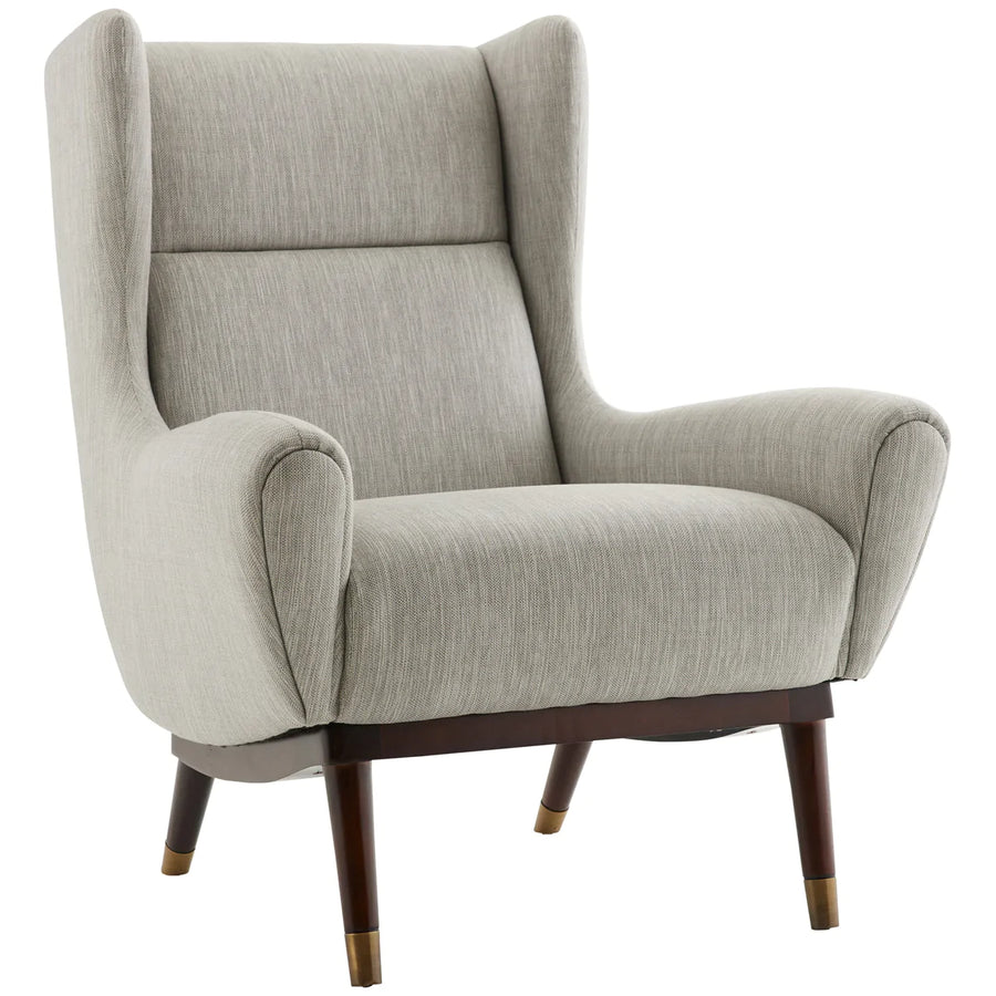 Arteriors Ophelia Lounge Chair - Fossil Tweed