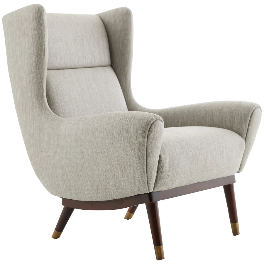 Arteriors Ophelia Lounge Chair - Fossil Tweed