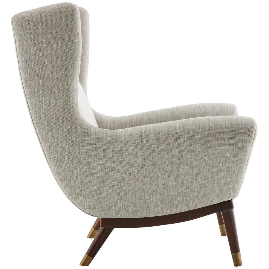 Arteriors Ophelia Lounge Chair - Fossil Tweed